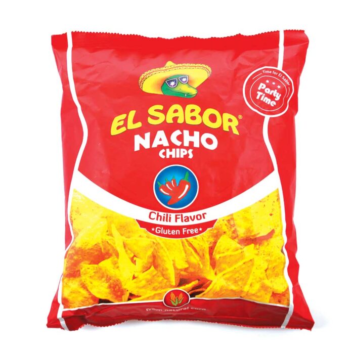 EL SABOR NACHO CHIPS CHILI FLAVOR 225 GM