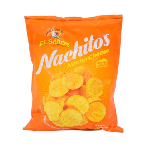EL SABOR NACHITOS CHIPS NACHO CHEESE 100 GM