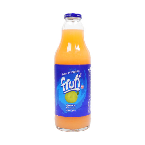 FRUTI GUAVA GLASS BOTTLE 1 LTR