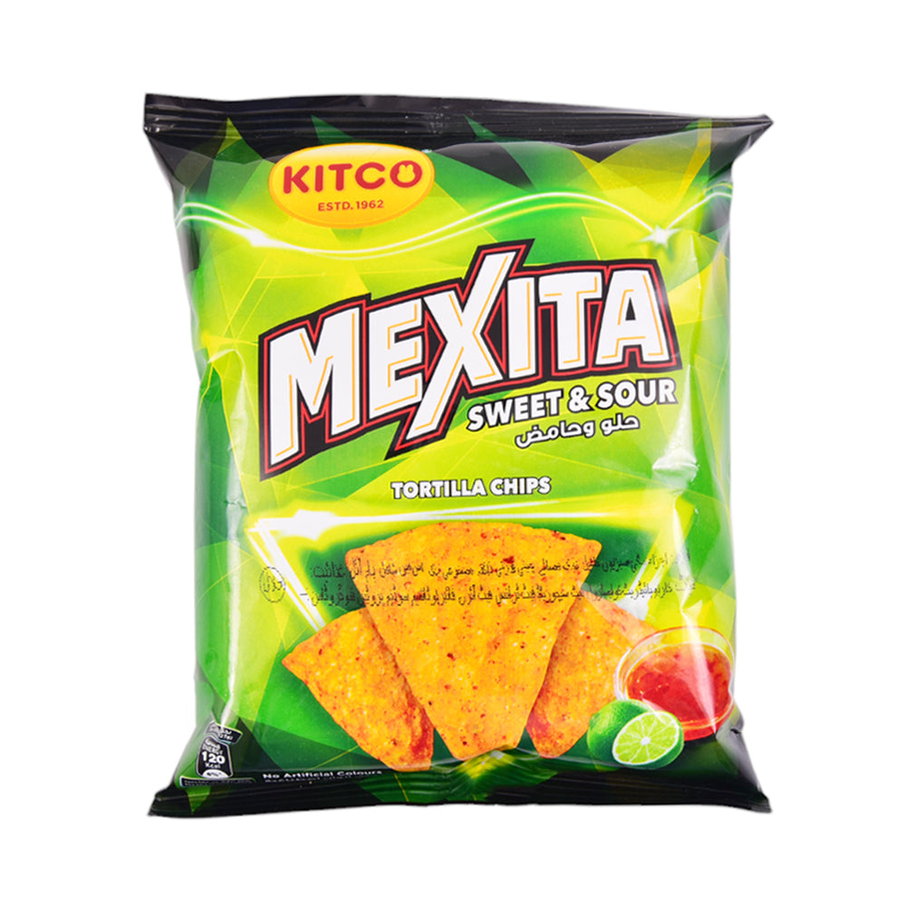 KITCO MEXITA TORTILLA CHIPS SWEET & SOUR 23 GM