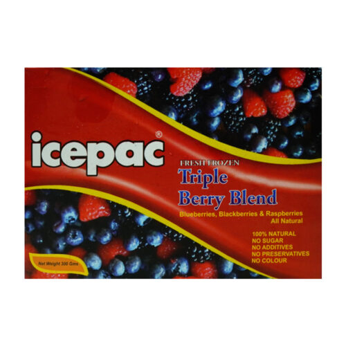 ICEPAC TRIPLE BERRY BLEND 300 GM PC