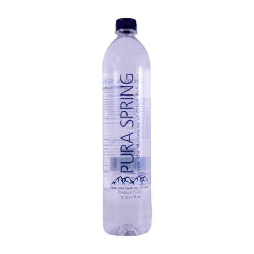 PURA SPRING NATURAL SPRING WATER BOTTLE 1LTR