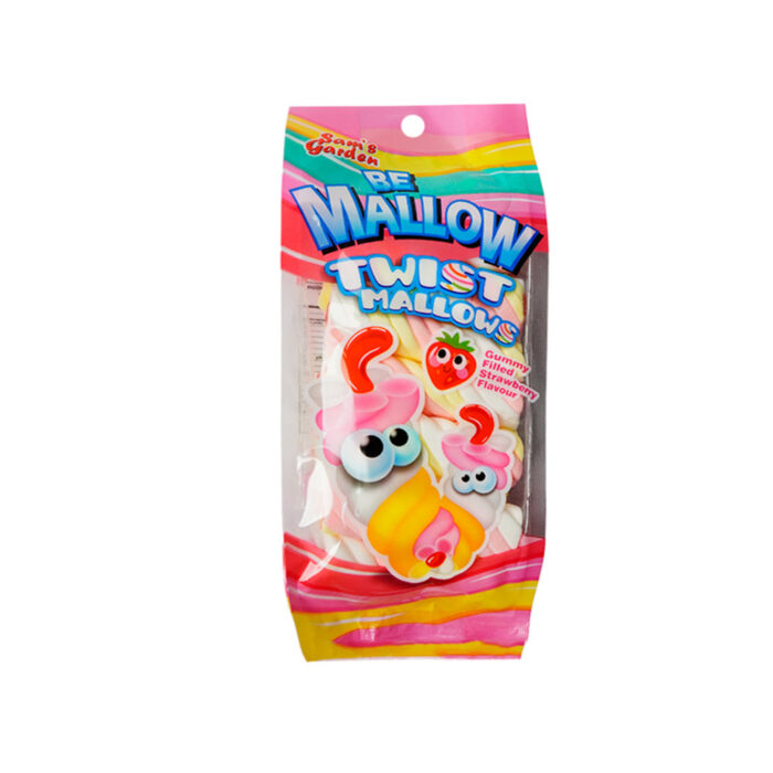 SAM & GARDEN BE MALLOW TWIST STRAWBERRY 125 GM