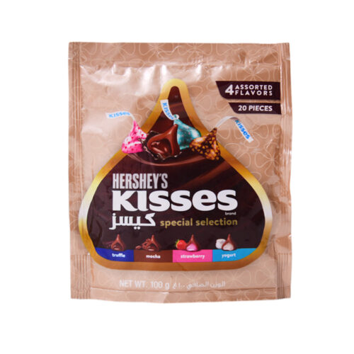 HERSHEY KISSES CHOCOLATE SPECIAL SELECTION 4 ASSORTED FLAVOR