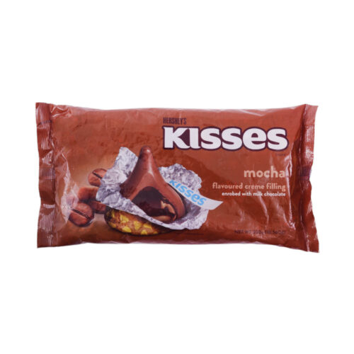 HERSHEYS KISSES MILK CHOCOLATE MOCHA POUCH 300 GM