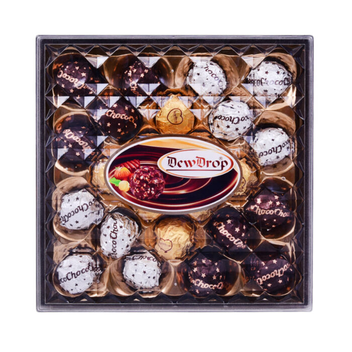 DEW DROP PEANUT CHOCOLATE ASSORTED DIAMOND S24AD 280 GM