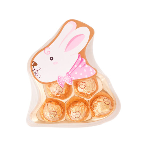 DEW DROP PEANUT CHOCOLATE RABBIT SHAPE RB05G 63 GM