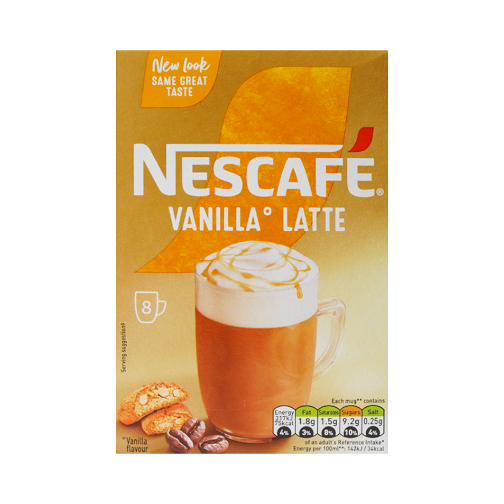 NESCAFE GOLD COFFEE LATTE VANILLA 148 GM