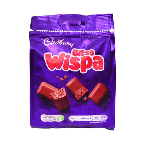 CADBURY BISTA WISPA CHOCO MINI BARS 110GM