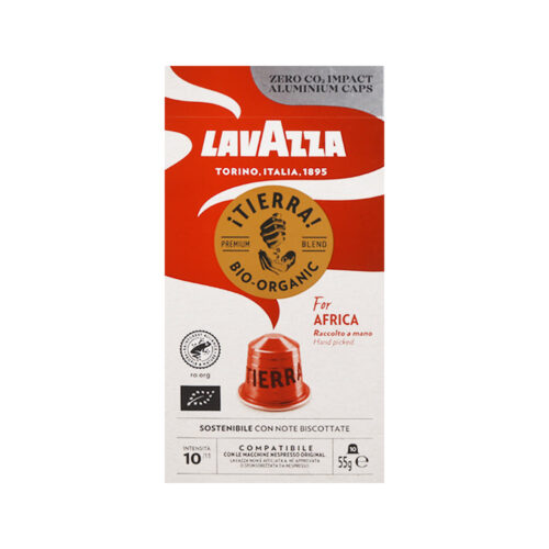 LAVAZZA ITIERRA  SOSTEMIBILE CON NOTE BISCOTTATE 55G