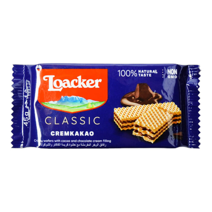 LOACKER CREMKAKAO WAFER 45 GM