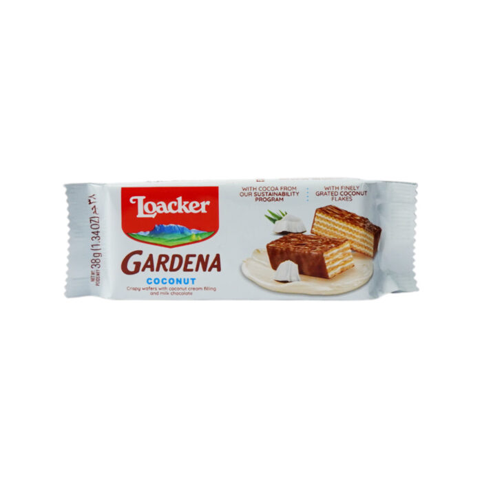 LOACKER GARDENA COCONUT WAFER 38 GM
