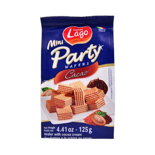 GASTONE LAGO WAFER MINI PARTY COCOA 125 GM