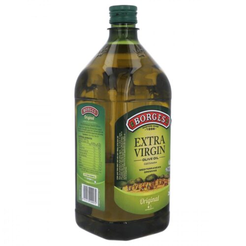 BORGES EXTRA VIRGIN OLIVE OIL BOTTLE 2 LTR