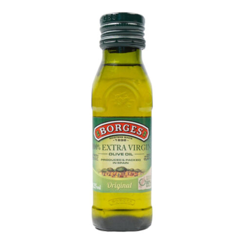 BORGES EXTRA VIRGIN OLIVE OIL BOTTLE 125 ML