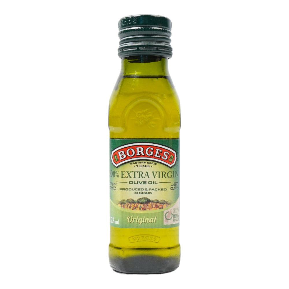 BORGES EXTRA VIRGIN OLIVE OIL BOTTLE 125 ML