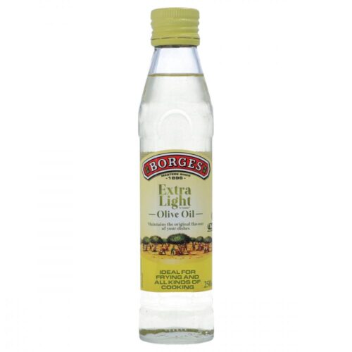 BORGES EXTRA LIGHT OLIVE OIL BOTTLE 250 ML