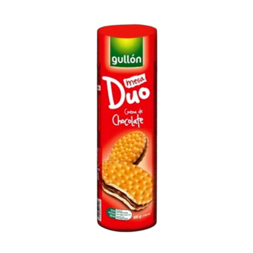 GULLON BISCUITS MEGA DUO CHOCOLATE CREMA 500 GM