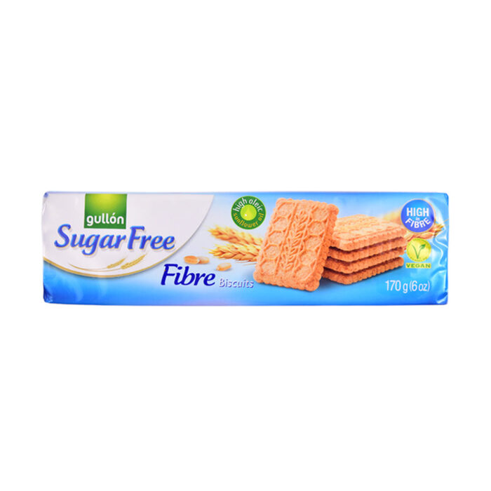 GULLON SUGAR FREE FIBER BISCUIT 170 GM