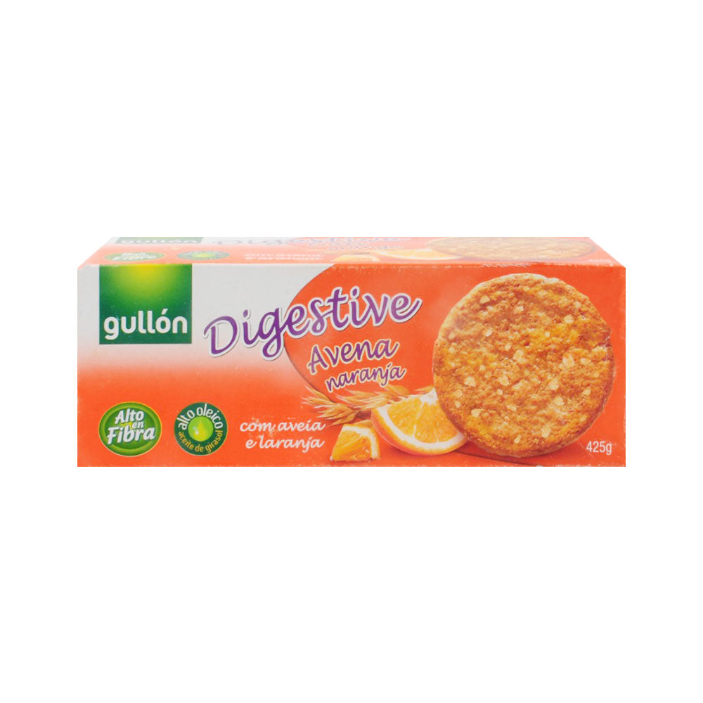 GULLON DIGESTIVE AVENA OATS ORANGE 425G
