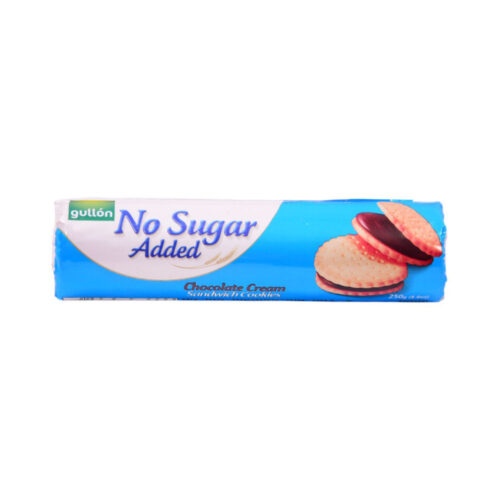 GULLON COOKIES CHOCOLATE CREAM SANWICH SUGAR FREE 250 GM