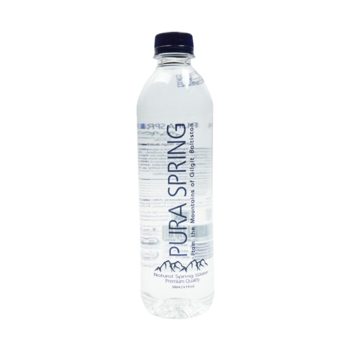 PURA SPRING NATURAL SPRING WATER BOTTLE 500 ML