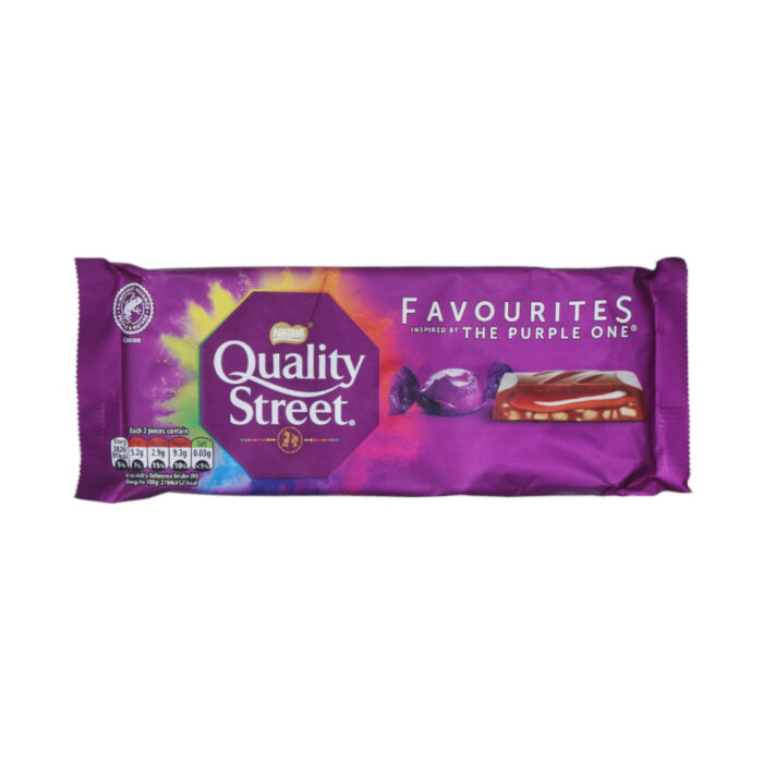NESTLE QUALITY STREET CHOCOLATE BAR PURPLE ONE 87 GM