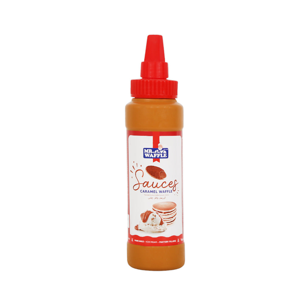 MR WAFFLE SAUCE CARAMEL WAFFLE 280 GM