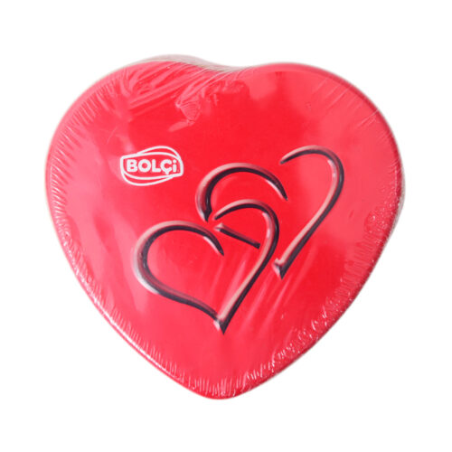 BOLCI BELGIAN MILK CHOCOLATE HEART TIN BH011 240 GM