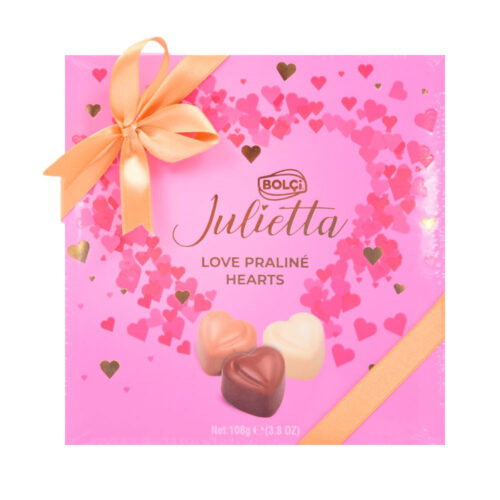 BOLCI CHOCOLATE JULIETTA LOVE PARALINE HEART CH278 108 GM