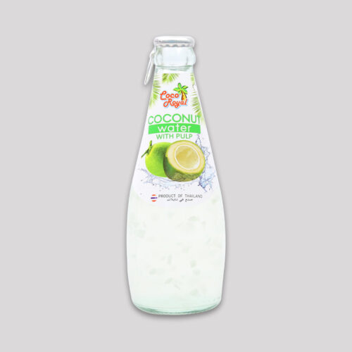 COCO ROYAL BASIL SEED COCONUT WATER PULP 290 ML