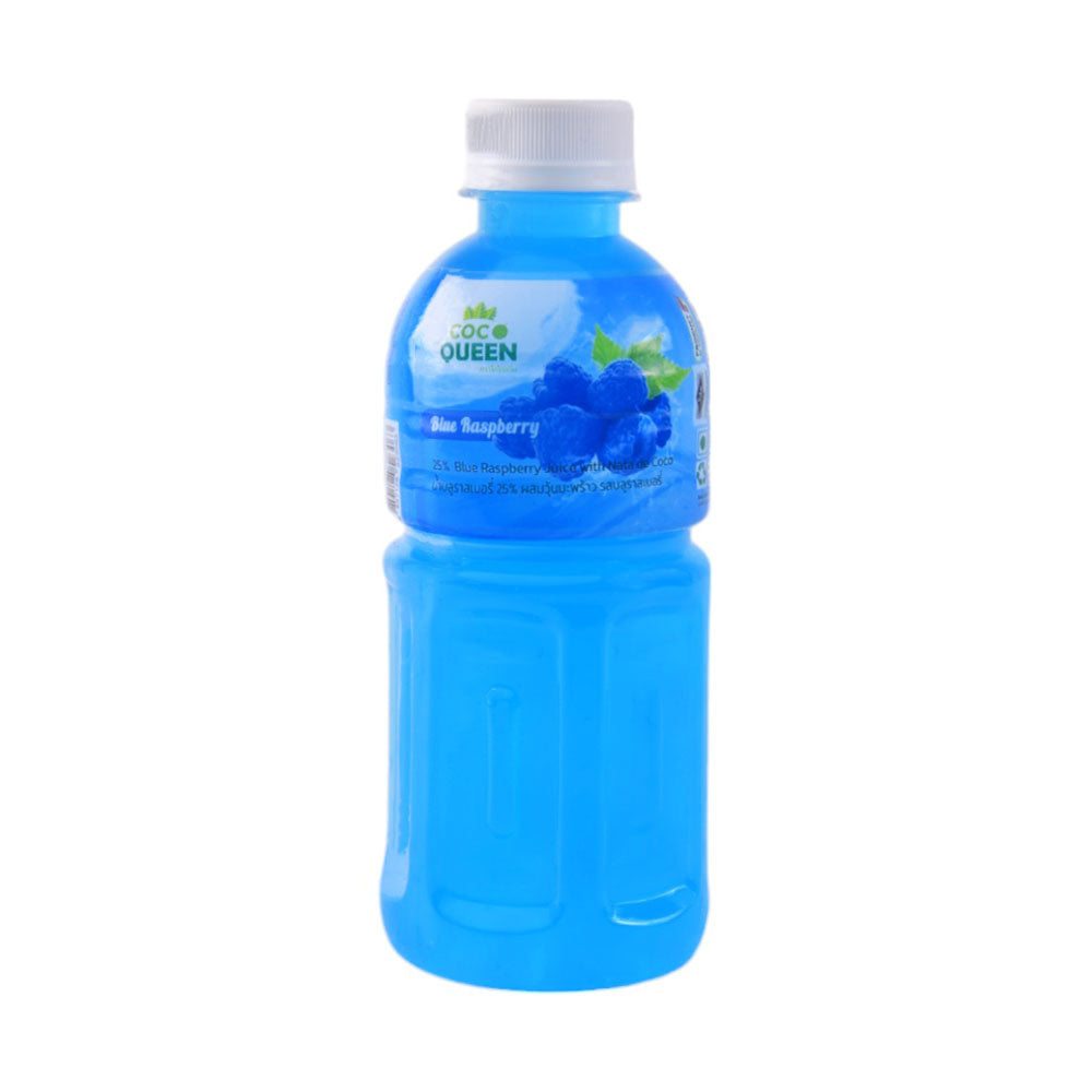 COCO QUEEN JUICE BLUE RASPBERRY BOTTLE 320 ML