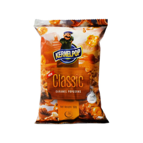 KERNEL POP SNACK PACK CARAMEL CLASSIC 50 GM