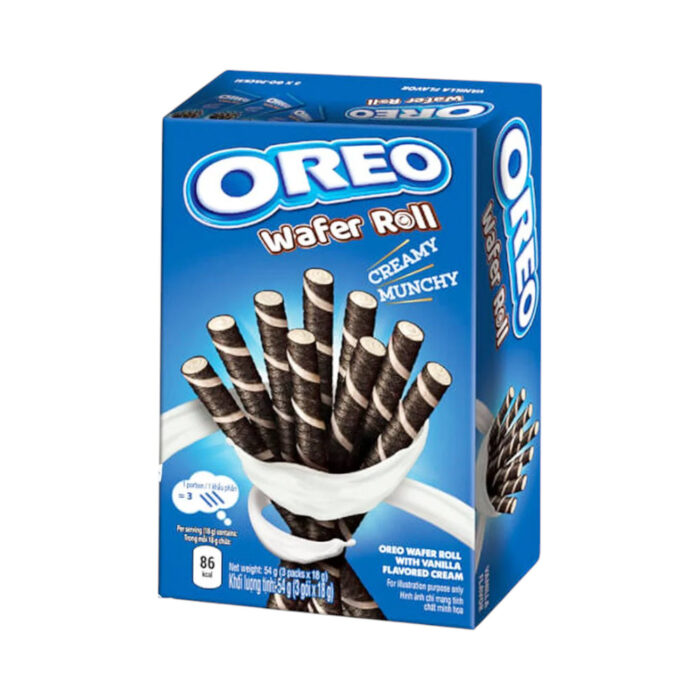 OREO WAFER ROLL CREAMY MUNCHY WITH VANILLA 54 G