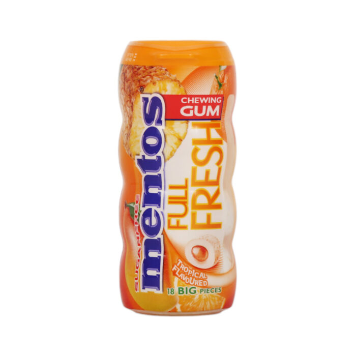 MENTOS GUM PURE FRESH TROPICAL SUGAR FREE 31.5 GM