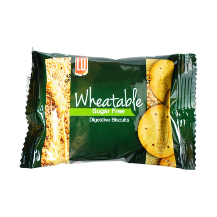 LU WHEATABLE SUGAR FREE BISCUIT 28.5GM T/P