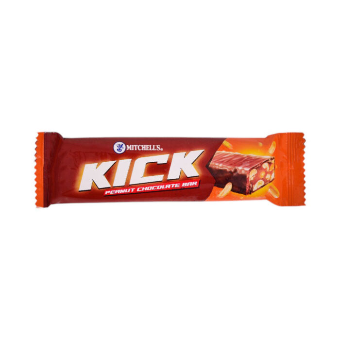 MITCHELLS KICK PEANUT CHOCOLATE BAR 34GM