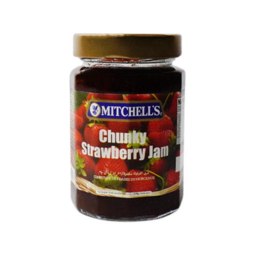 MITCHELLS CHUNKY STRAWBERRY JAM 410 GM