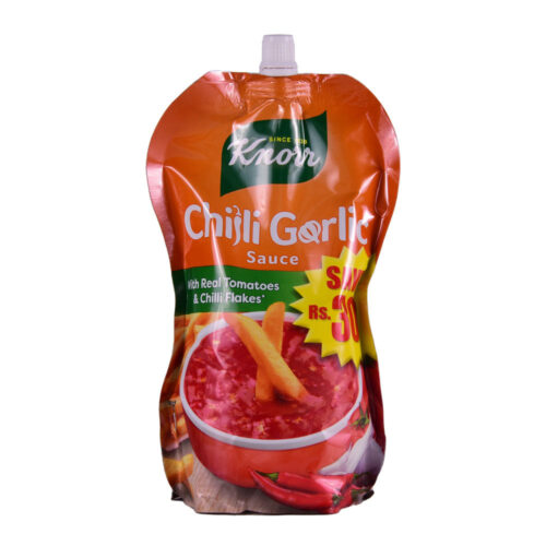 KNORR CHILLI GARLIC SAUCE PROMO PACK 800 GM