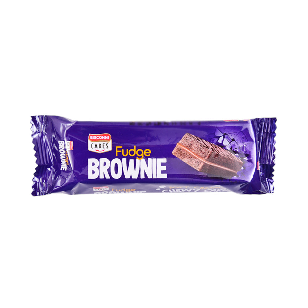 BISCONNI FUDGE BROWNIE SOFT CHEWY CAKE 28 GM