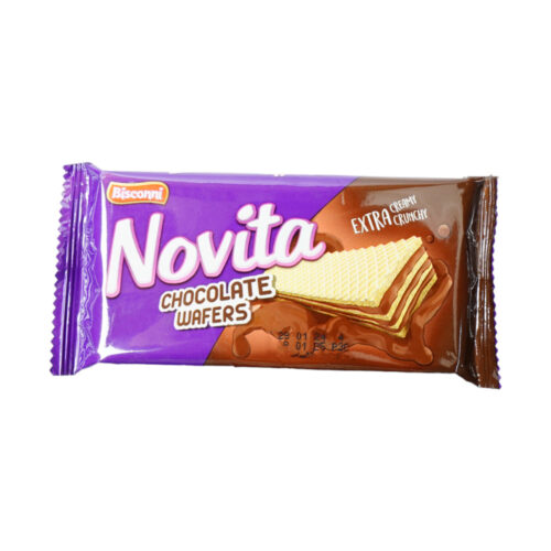 BISCONNI NOVITA CHOCOLATE WAFERS 24 GM