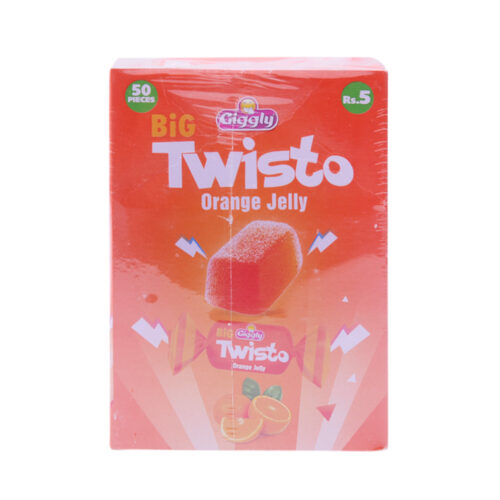 BIG TWISTO JELLY ORANGE 50 PC BOX