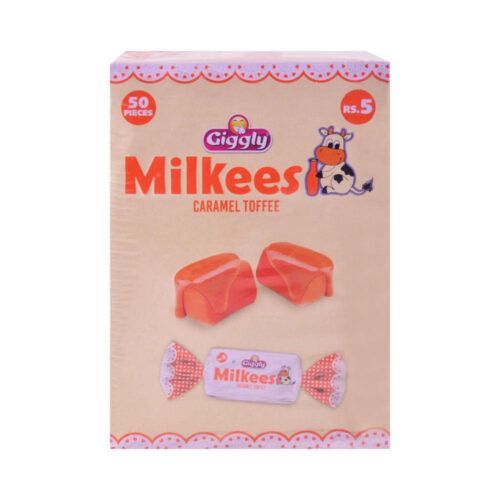 GIGGLY MILKEES CARAMEL TOFFEE