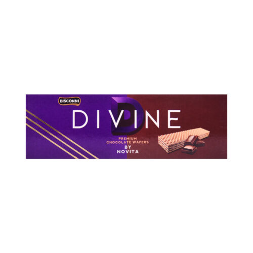 BISCONNI DIVINE PREMIUM CHOCOLATE WAFERS NOVITA 166 GM