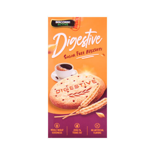 BISCONNI DIGESTIVE SUGER FREE  BISCUITS 270 GM