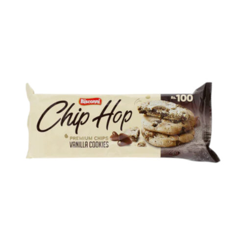 BISCONNI CHIP HOP VANILLA COOKIES 26 GM