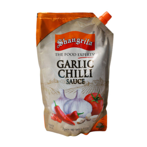SHANGRILA CHILLI GARLIC SAUCE POUCH 800 GM