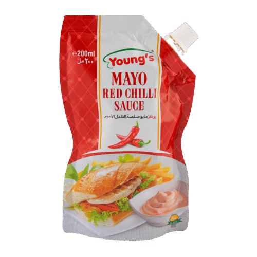 YOUNGS FRENCH MAYO RED CHILLI 200GM