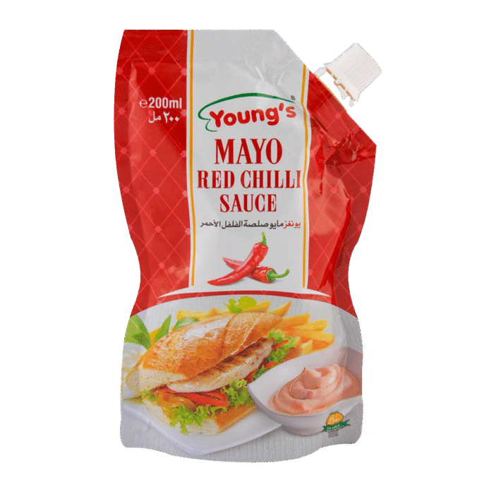 YOUNGS FRENCH MAYO RED CHILLI 200GM