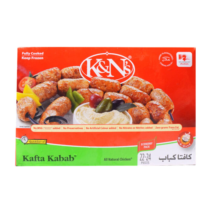 K AND N KAFTA KABAB 515 GM 24 PC